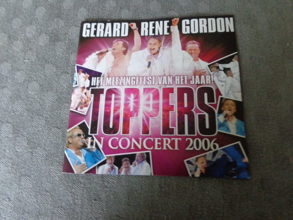 Inleg De toppers in concert 2006, Cd's en Dvd's, Cd's | Nederlandstalig, Ophalen of Verzenden, Zo goed als nieuw, Levenslied of Smartlap