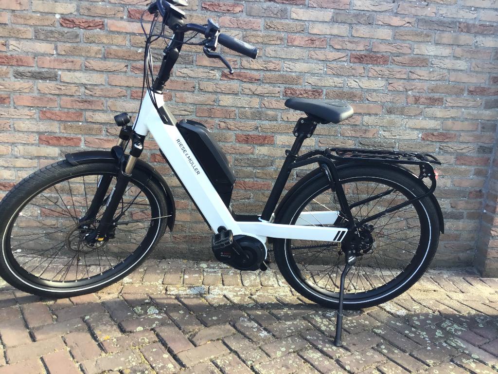 E-bike Riese-Müller Nevo GT varia Dualbattery 1000 Intuvia, Fietsen en Brommers, Elektrische fietsen, Gebruikt, 47 tot 51 cm, 50 km per accu of meer