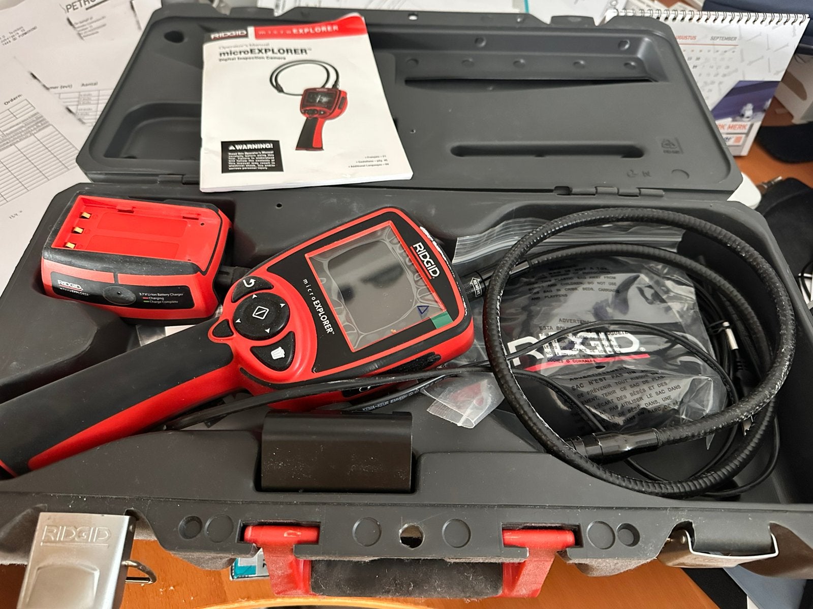 Ridgid inspectie camera, Ophalen of Verzenden, Zo goed als nieuw