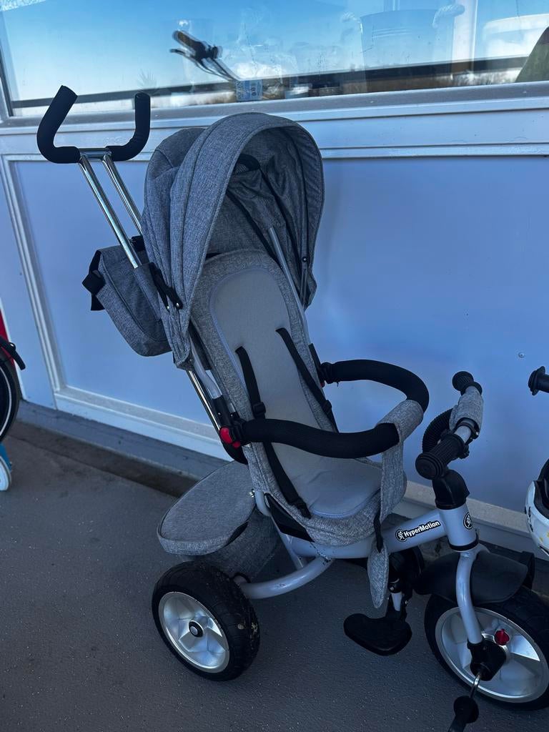 Driewieler kinderfiets met duwstang, Fietsen en Brommers, Fietsen | Driewielers, Ophalen of Verzenden, Gebruikt, Duwstang