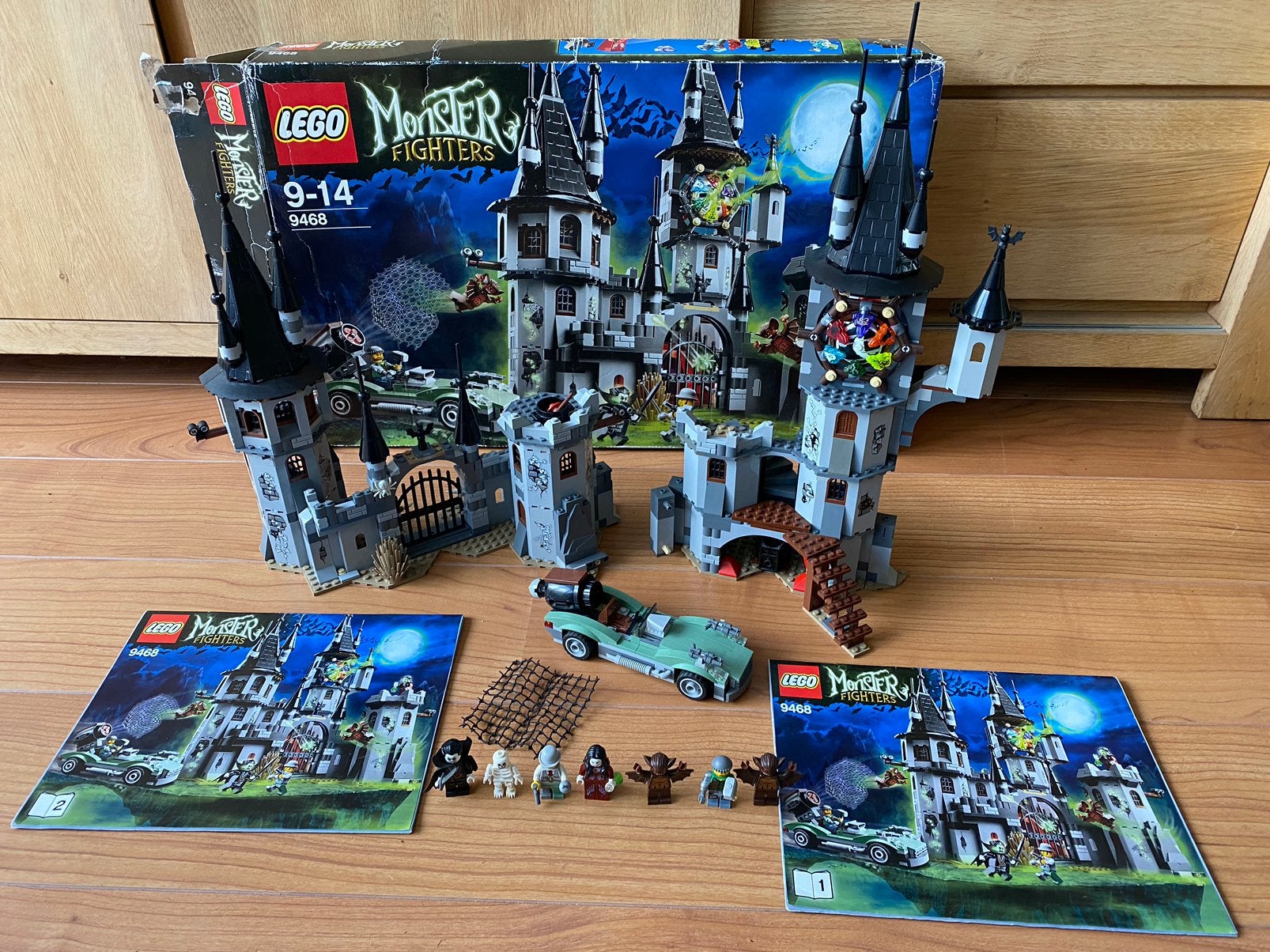 Lego Monster Fighters 9468 Vampyre Castle, Ophalen, Overige thema's, Lego, Zo goed als nieuw