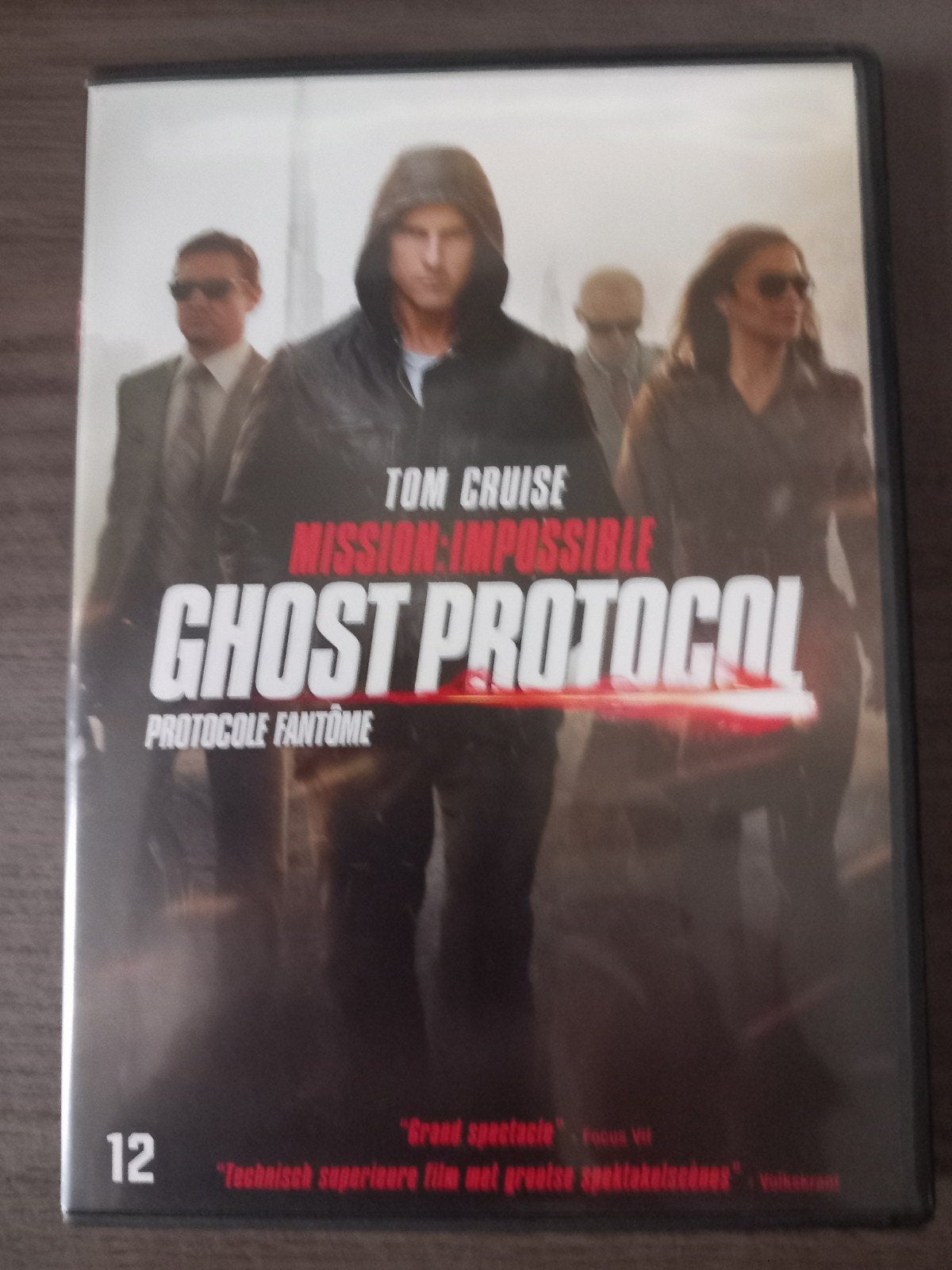 Mission: Impossible - Ghost Protocol DVD (NL/FR), Actiethriller, Ophalen of Verzenden, Frans, Nederlands