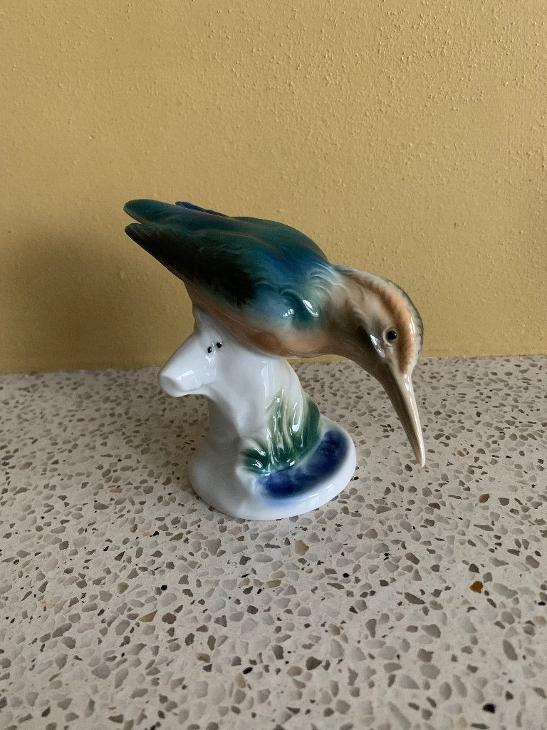 ijsvogel figuur porselein, Antiek en Kunst, Ophalen of Verzenden