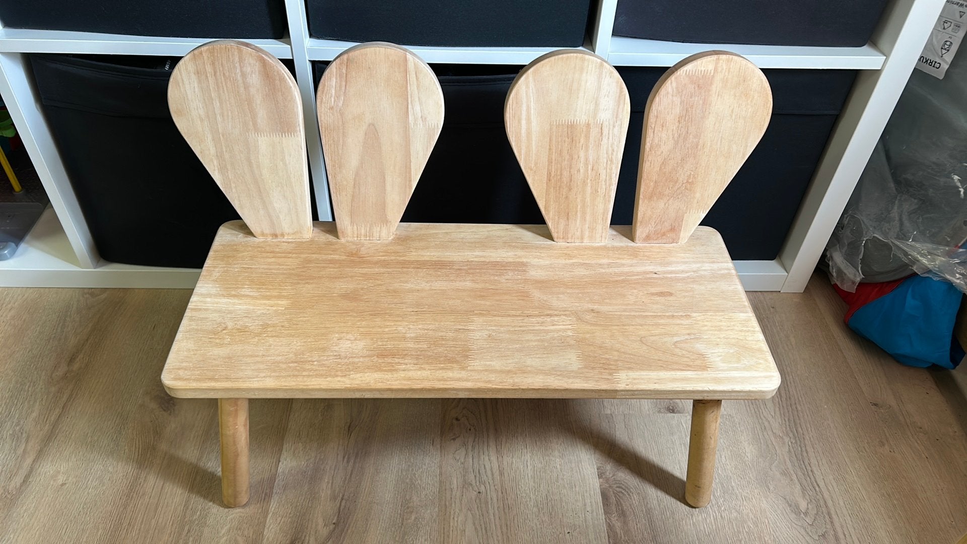 Kinder bankje voor bureau, Kinderen en Baby's, Ophalen of Verzenden, Zo goed als nieuw, Stoel(en)