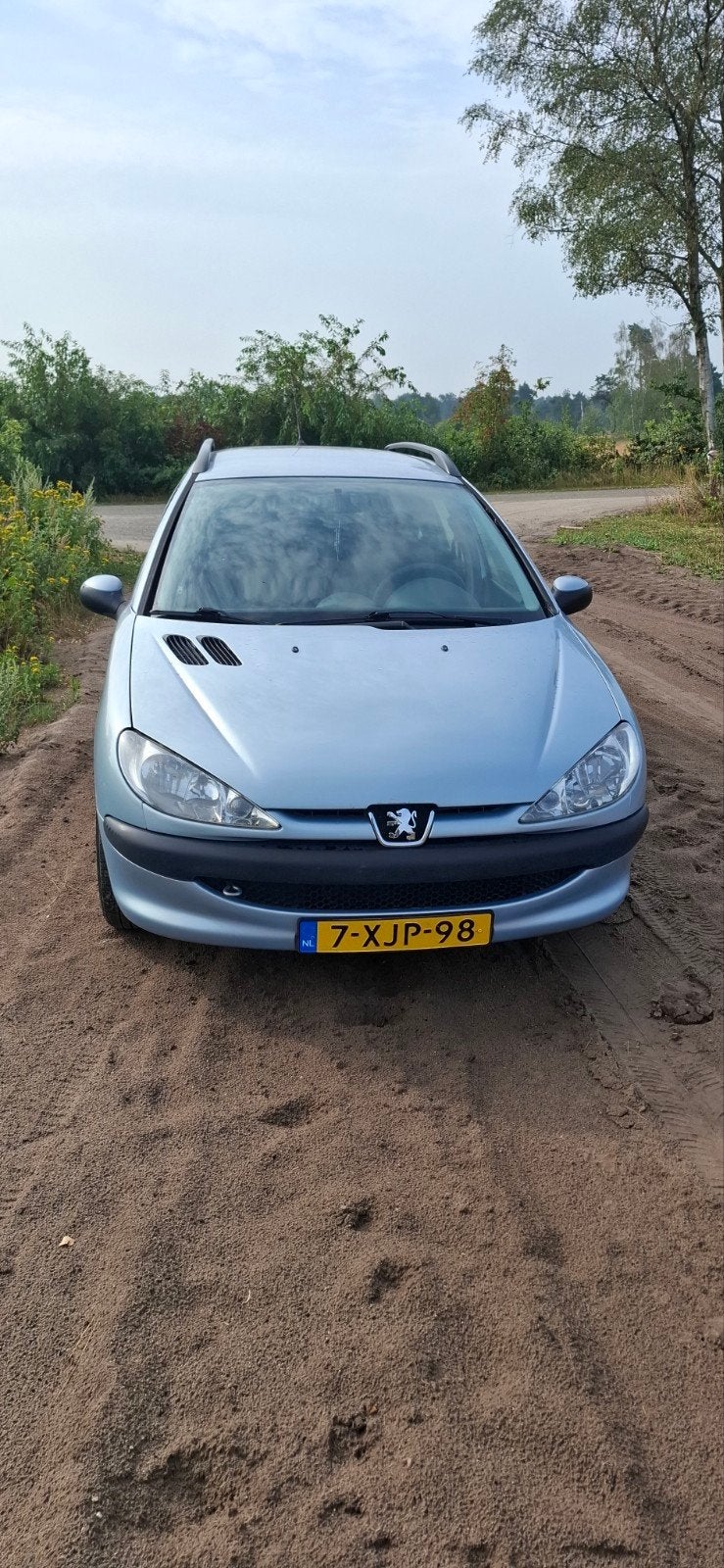Peugeot 206 sw, Auto's, Voorwielaandrijving, Stof, 1360 cc, 31 €/maand