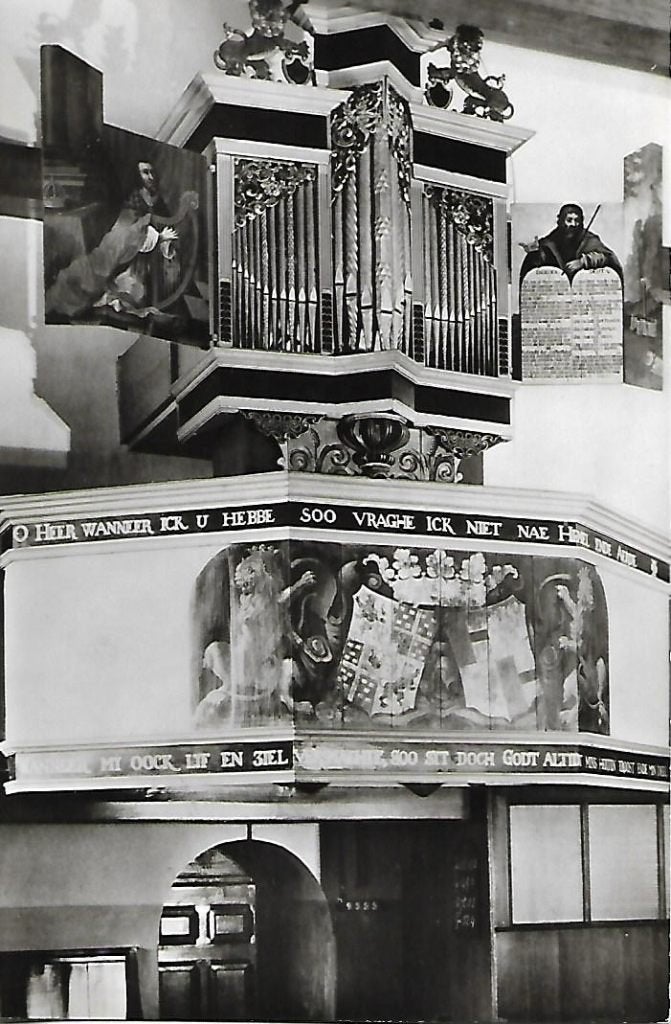 Midwolde- -Orgel N.H.Kerk., Verzenden, 1960 tot 1980, Ongelopen, Groningen