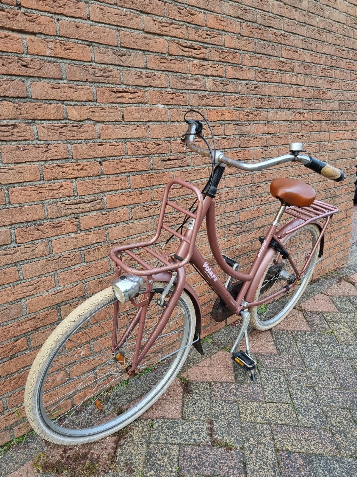 Meisjes fiets 26 inch, Fietsen en Brommers, Ophalen, Gebruikt, Volare, Handrem
