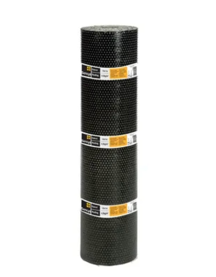 Sencys dakrol 7,5 x 1 m (3,2 kg/m²) - Nieuw, Overige materialen, Zwart, Nieuw, Dakleer