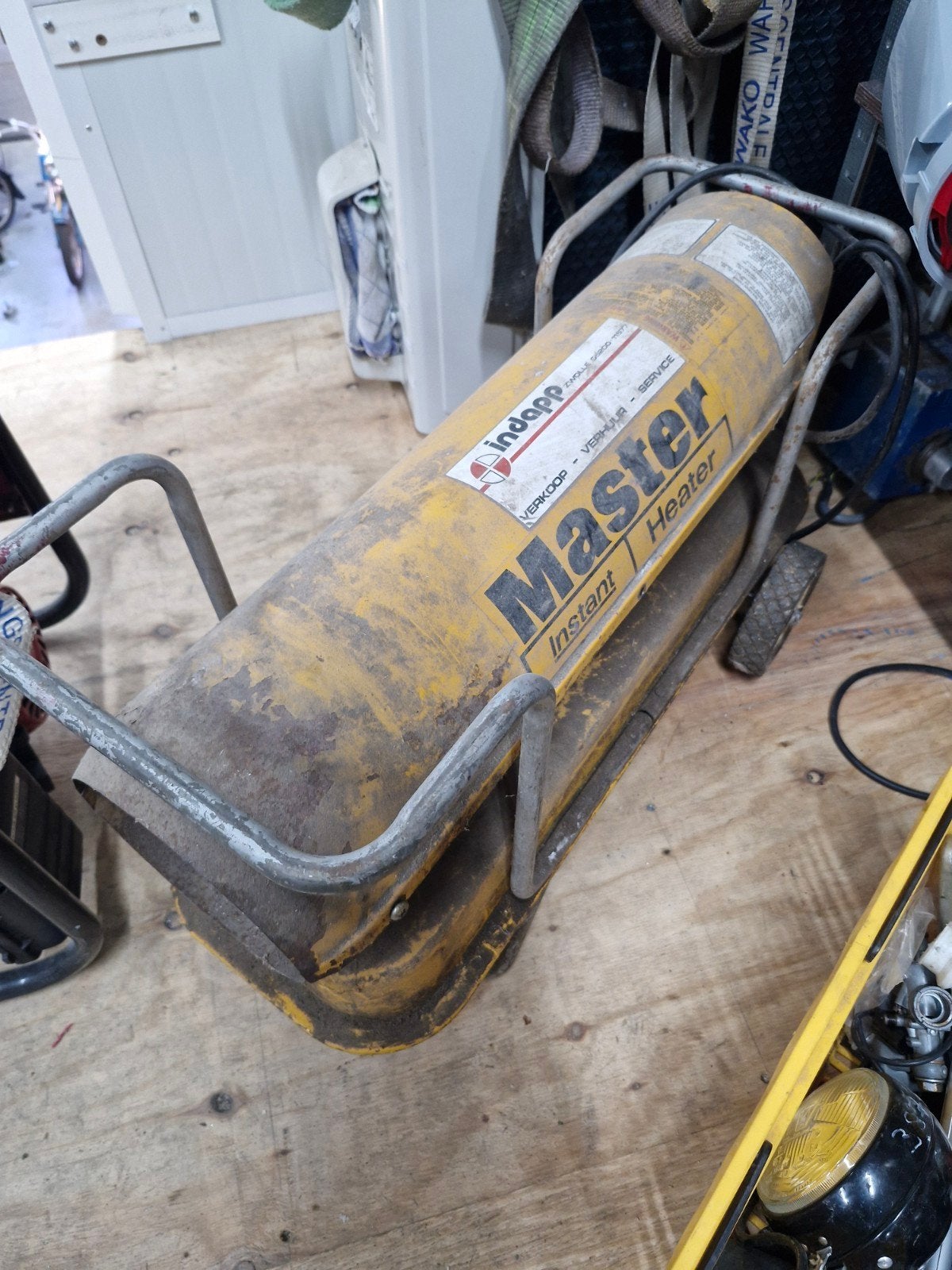 master kachel diesel, Tuin en Terras, Ophalen of Verzenden, Hout