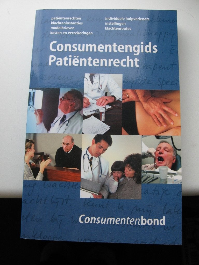 Consumentengids Patiëntenrecht, Ophalen of Verzenden, Gelezen, Gezondheid en Conditie
