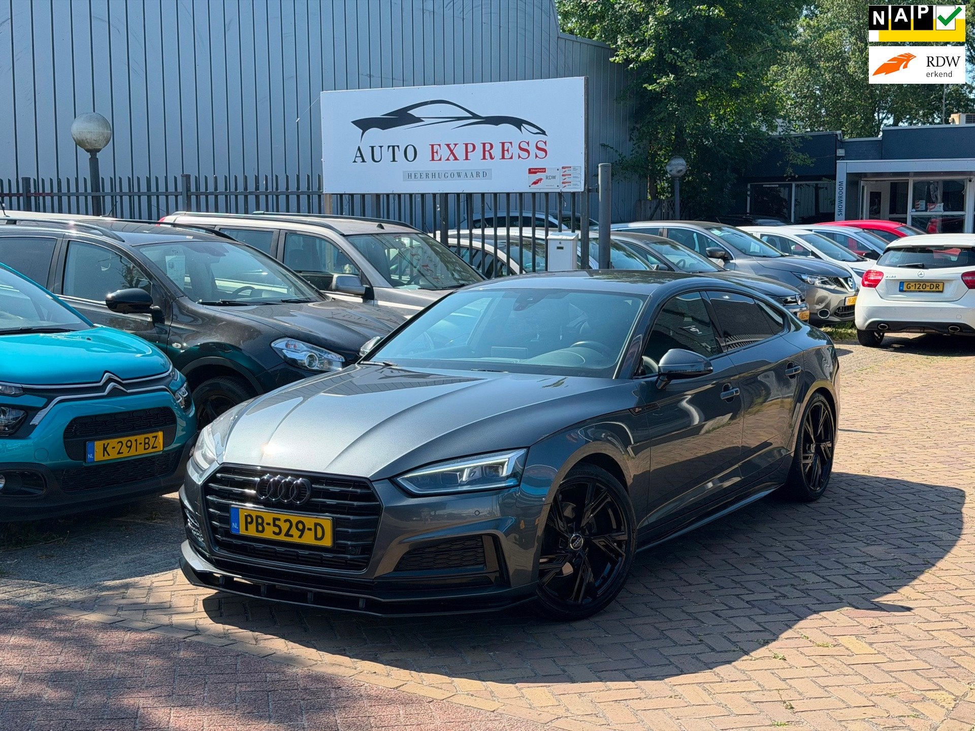 Audi A5 Sportback 2.0 TFSI Launch Edition Aut/Navi/Camra/sto, Auto's, Audi, Gebruikt, Euro 6, 1984 cc, 1435 kg