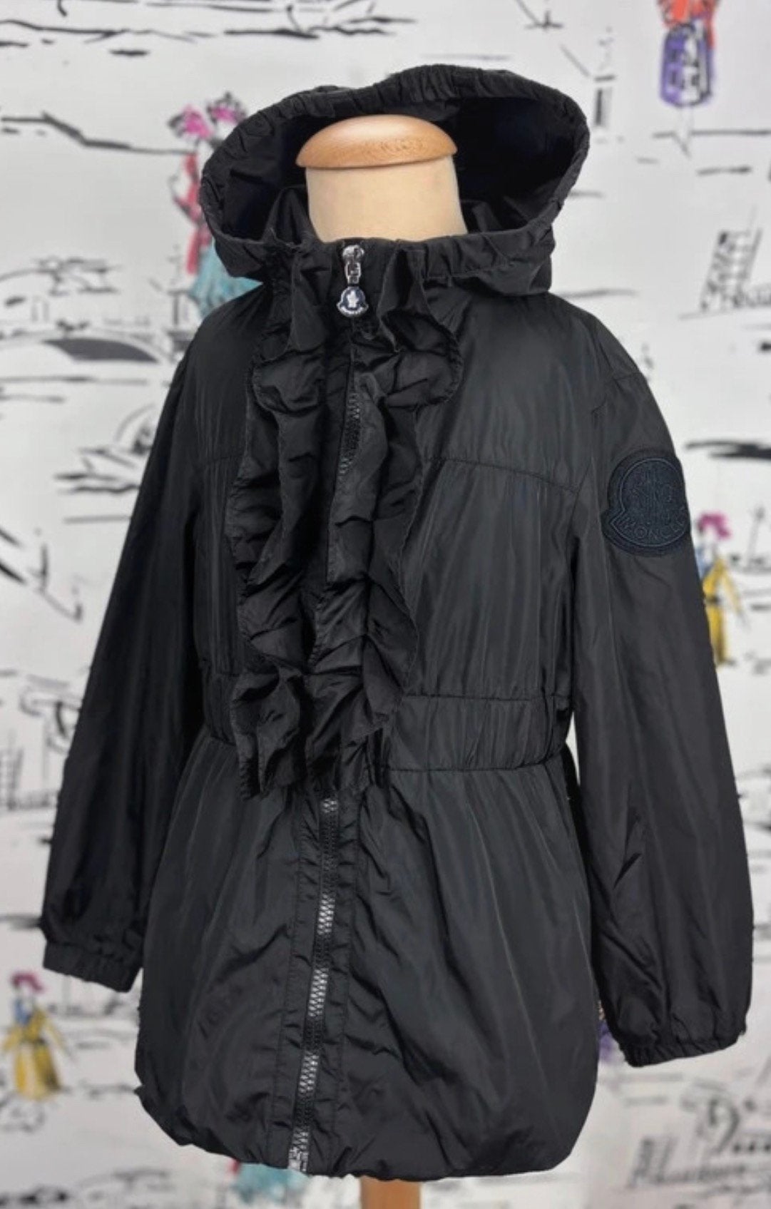 Moncler meisjeskleding jas vest parka rok muts maat 8, Kinderen en Baby's, Moncler EU, Meisje, Ophalen of Verzenden, Zo goed als nieuw
