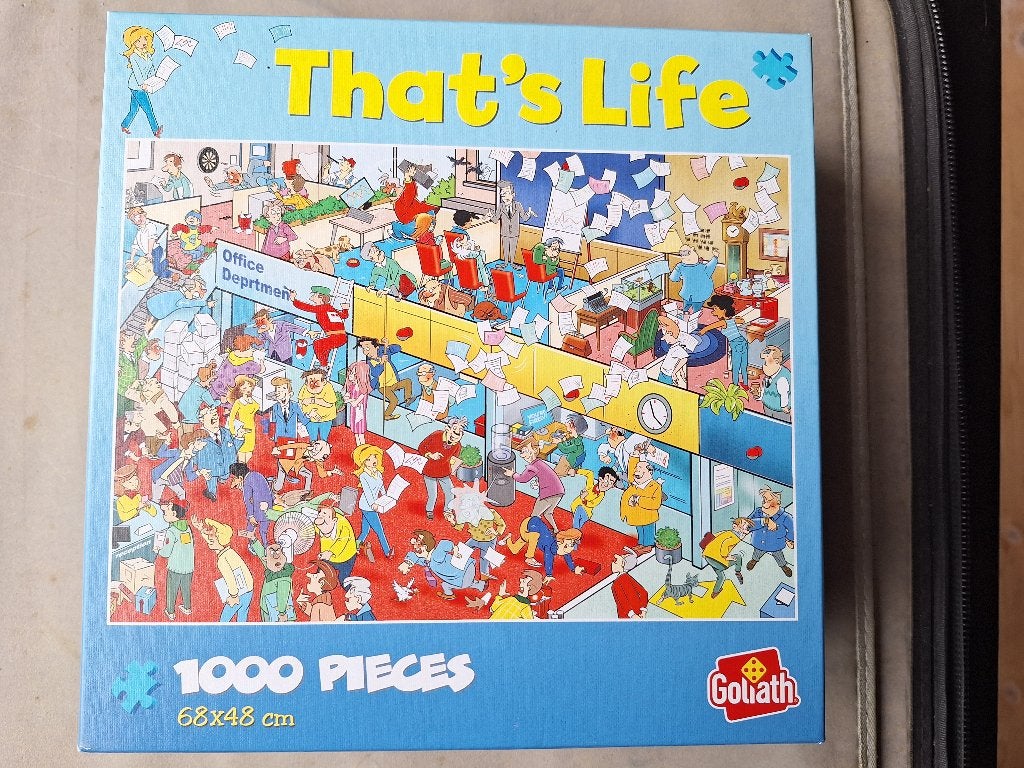 Office Department, Ophalen of Verzenden, 500 t/m 1500 stukjes, Zo goed als nieuw, Legpuzzel