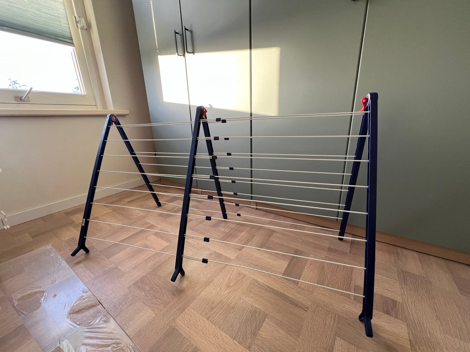 Handig leifheit droogrek - inklapbaar en compact, Ophalen, Minder dan 85 cm, Minder dan 4 kg, Minder dan 1200 toeren