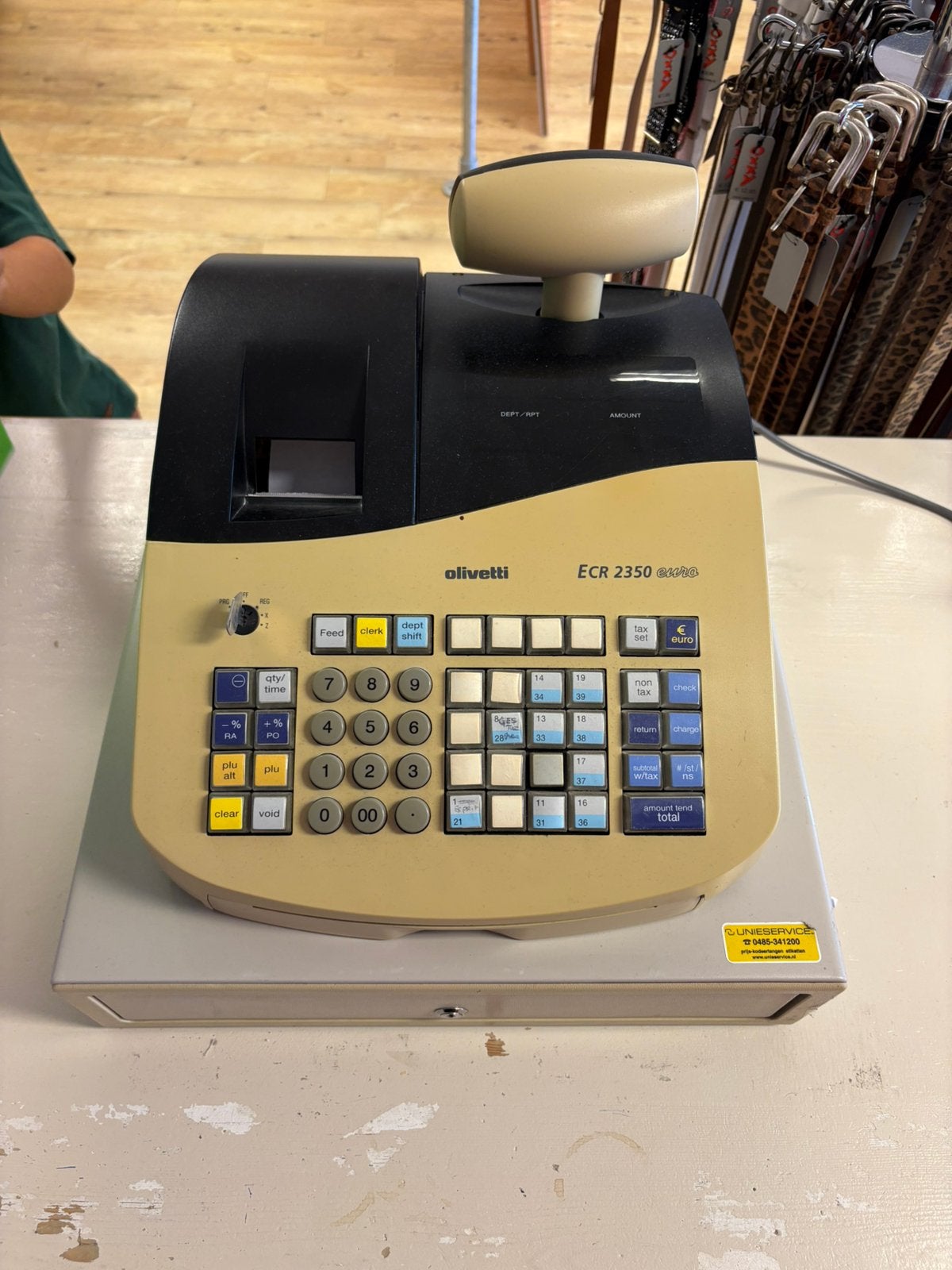 Kassa Olivetti, Diversen, Bureau-accessoires, Ophalen