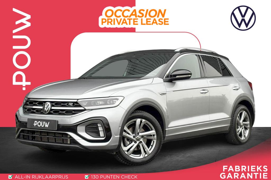 Volkswagen T-Roc 1.5 TSI 150pk DSG R-Line | Trekhaak | Camer, Auto's, Volkswagen, 12 maanden, 4 cilinders, Bedrijf, SUV of Terreinwagen