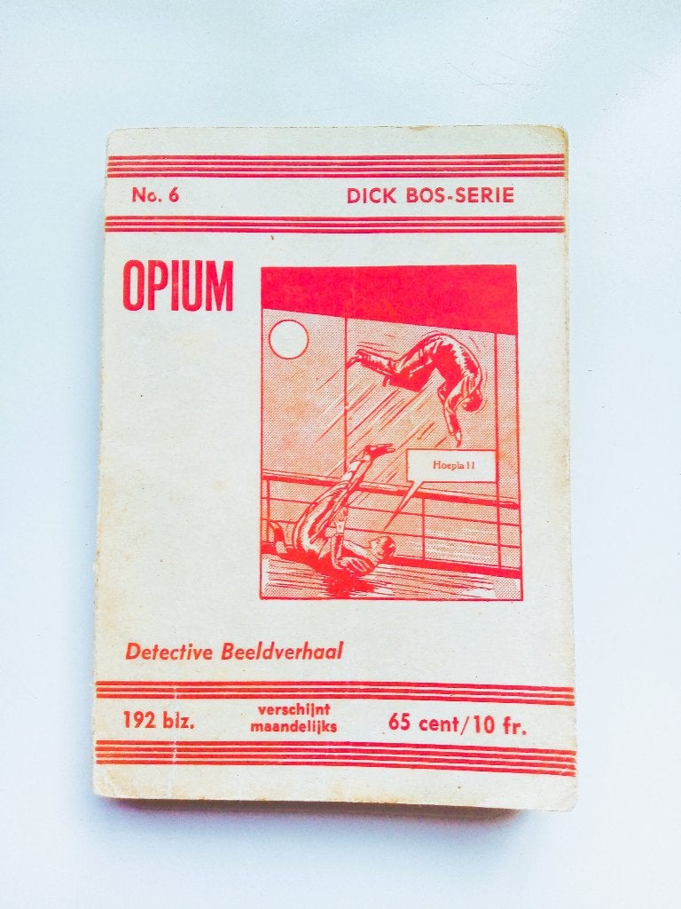 dick bos nr.6 *1962*-opium/nooit gedacht, Boeken, Gelezen, Nooit gedacht, Eén stripboek, Ophalen of Verzenden