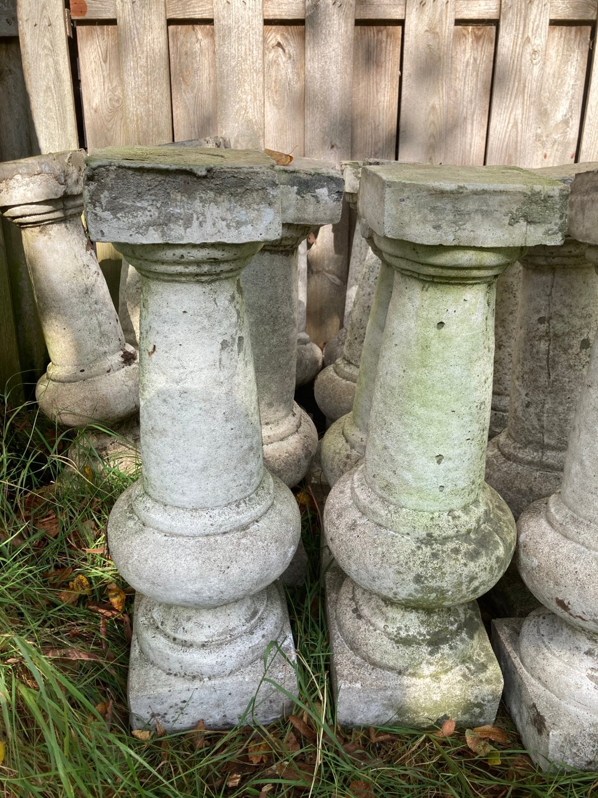 Betonnen baluster, pilaar, sokkel, zuil (031024), Ophalen, Zo goed als nieuw, IJzer
