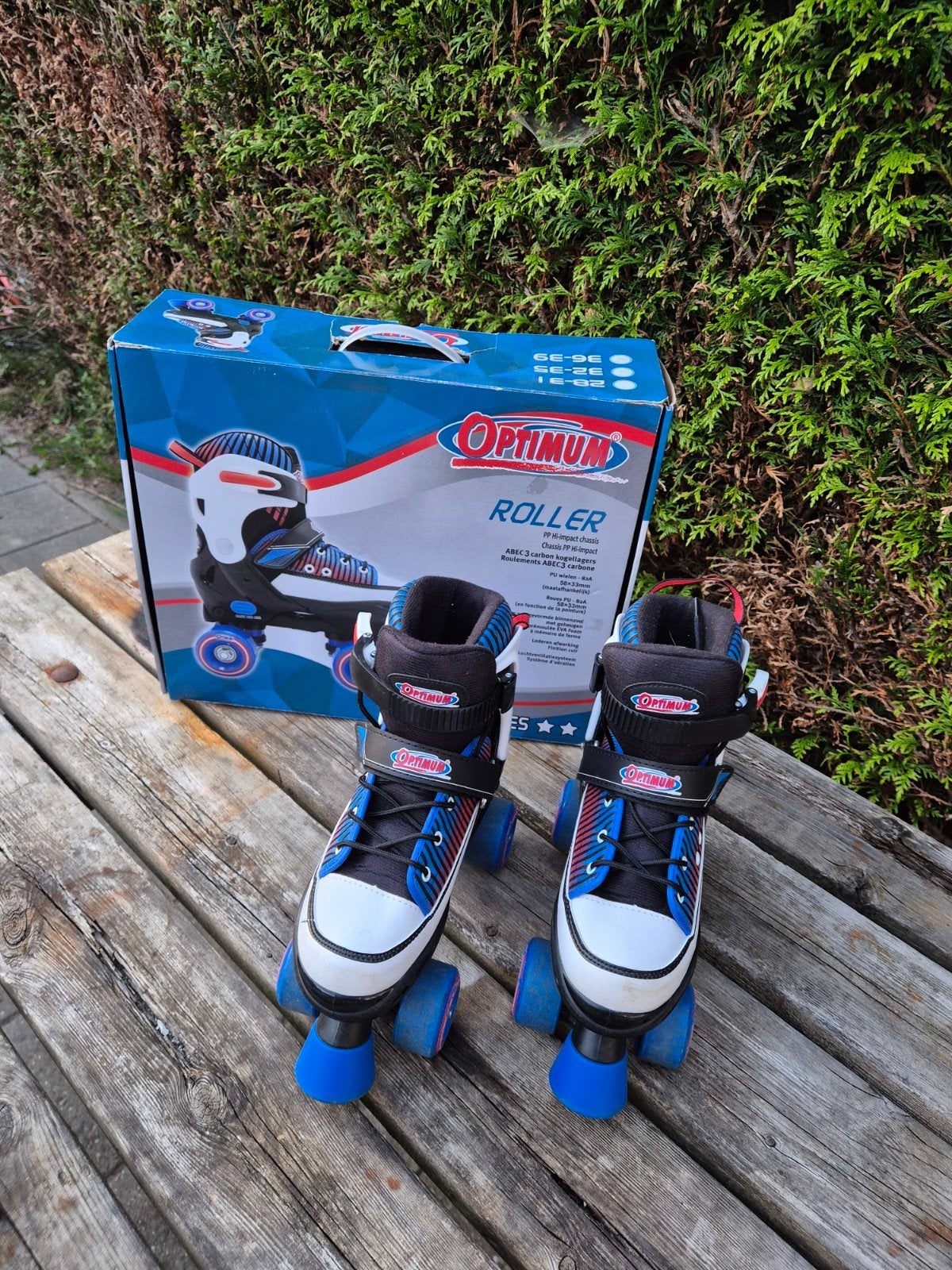 Optimum Roller skates, Ophalen of Verzenden, Gebruikt