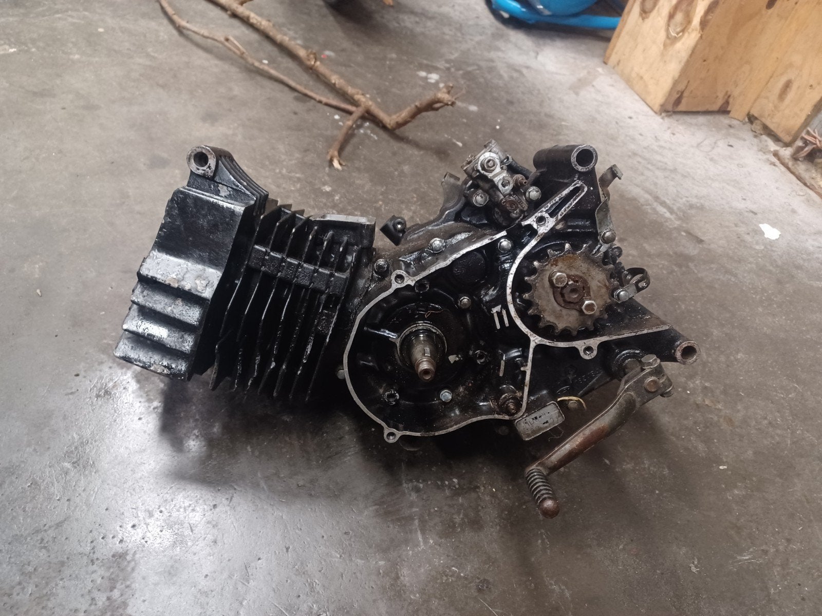 Honda mt 8 80cc blok, Gebruikt, Ophalen of Verzenden, Mt8, Honda