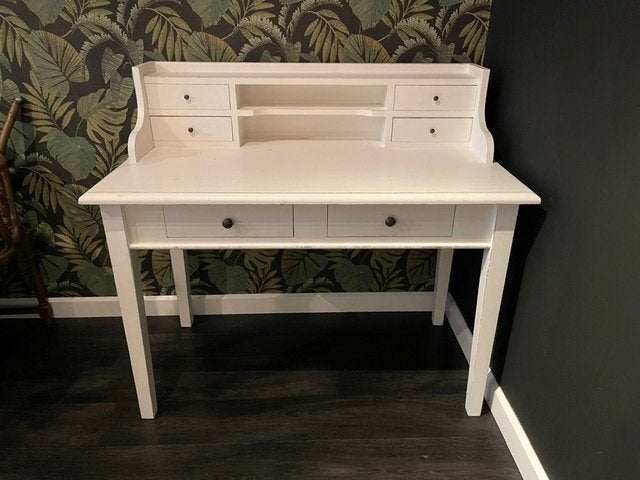 Braxton bureau, Ophalen, 115 cm, Hout, Secretaire