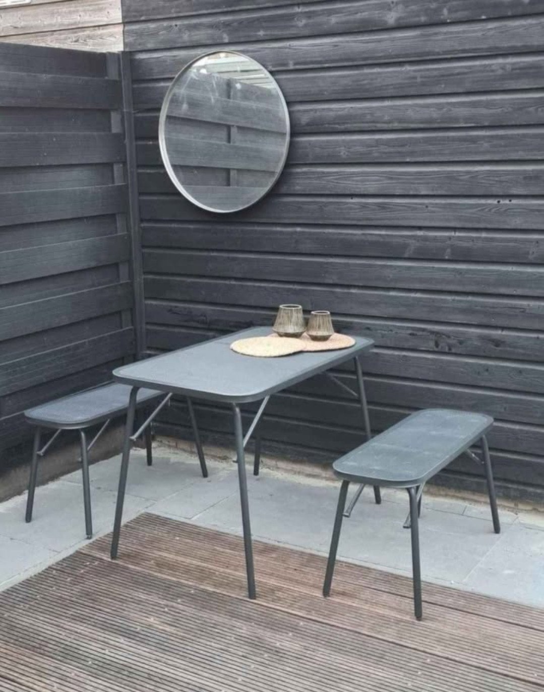 Balkon set, Caravans en Kamperen, Ophalen, Nieuw, Campingstoel