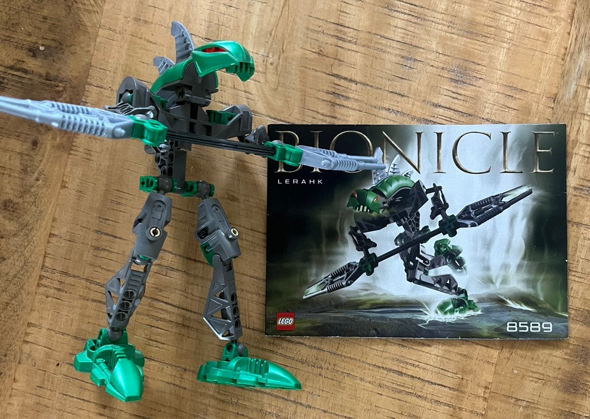 Bionicle Lerahk 8589, Ophalen of Verzenden, Zo goed als nieuw