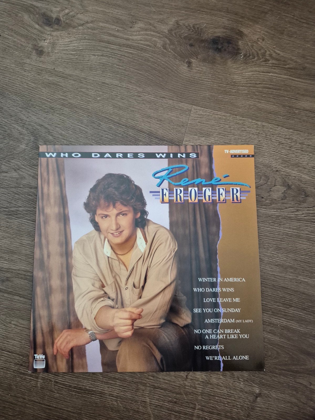 Rene Froger - Who Dares Wins LP (1988), Cd's en Dvd's, Vinyl | Pop, LP, Gebruikt, Pop, Ophalen of Verzenden