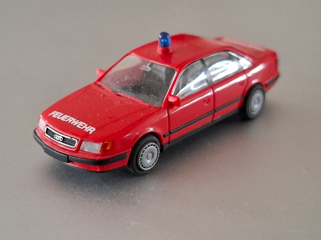 1:87 brandweer Audi 100 Rietze € 2,50, Hobby en Vrije tijd, Verzenden, Zo goed als nieuw, Auto, Rietze