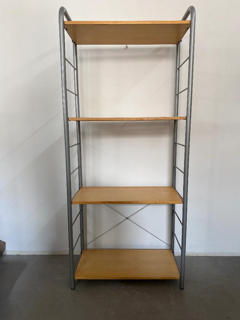 Vintage Ikea stellingkast, boekenrek, wandrek, Huis en Inrichting, Kasten | Stellingkasten, Ophalen, Gebruikt