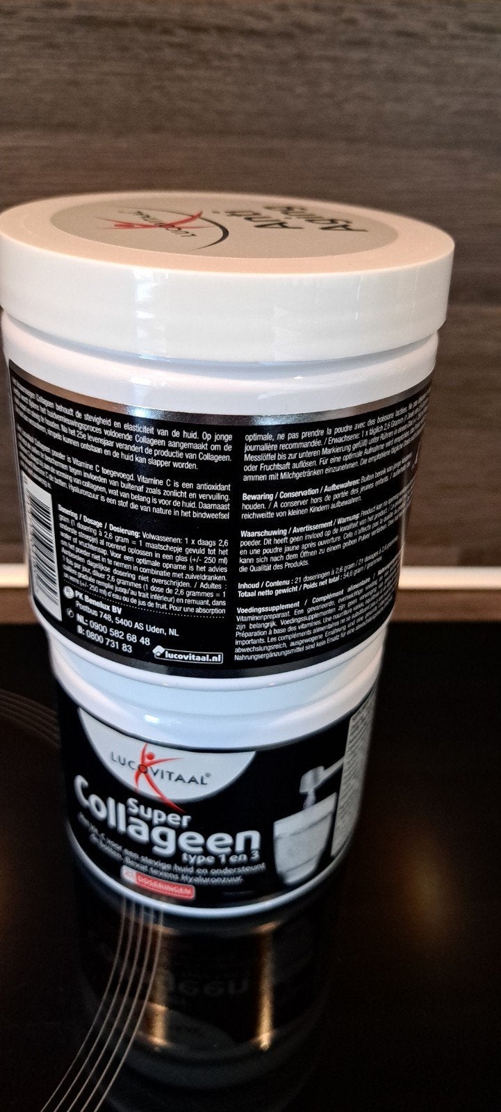 Lucovitaal Super Collageen Poeder - 2x 250 gram, Sport en Fitness, Gezondheidsproducten en Wellness, Ophalen of Verzenden, Nieuw