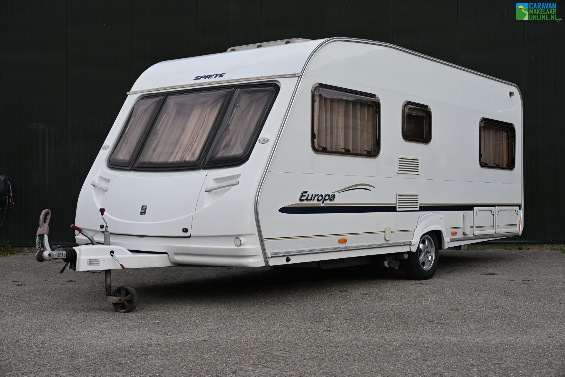 Sprite Europa 490 Mover|Voortent|Ultraheat|Fietsdr.|BOVAG24, Ringverwarming, Standaardzit, Bedrijf, Lengtebed