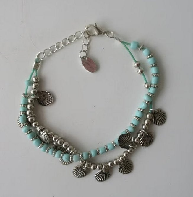 Armband met kralen en schelpjes, nieuw, Oosterveldweg 15, 7274 DZ, Staal, Nieuw, Stichting Angel's Choice