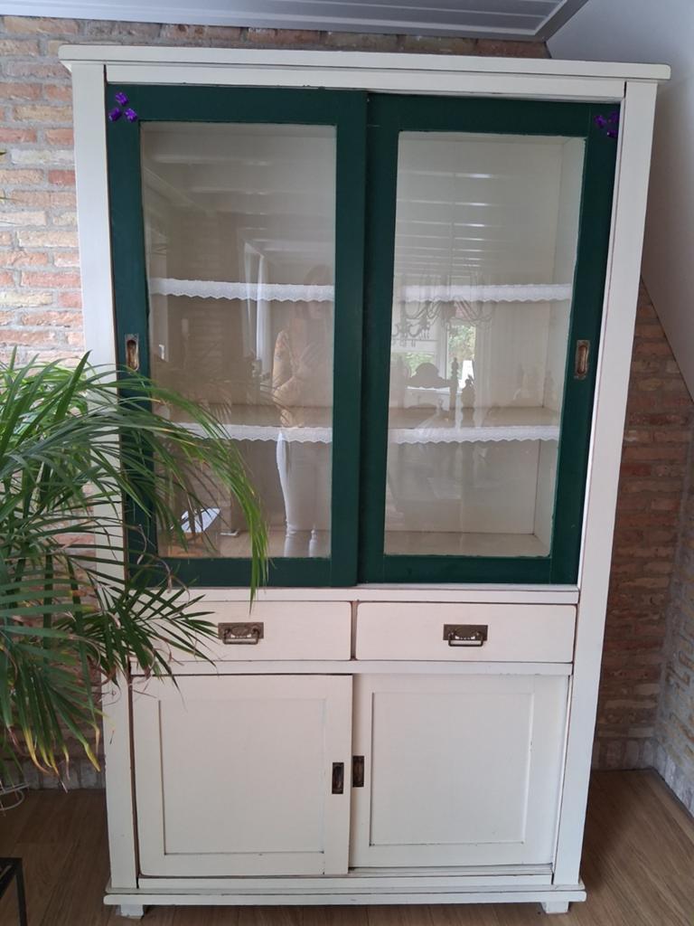Buffetkast/ vitrinekast t.e.a.b.!!!, Ophalen, Gebruikt, 100 tot 150 cm, 150 tot 200 cm