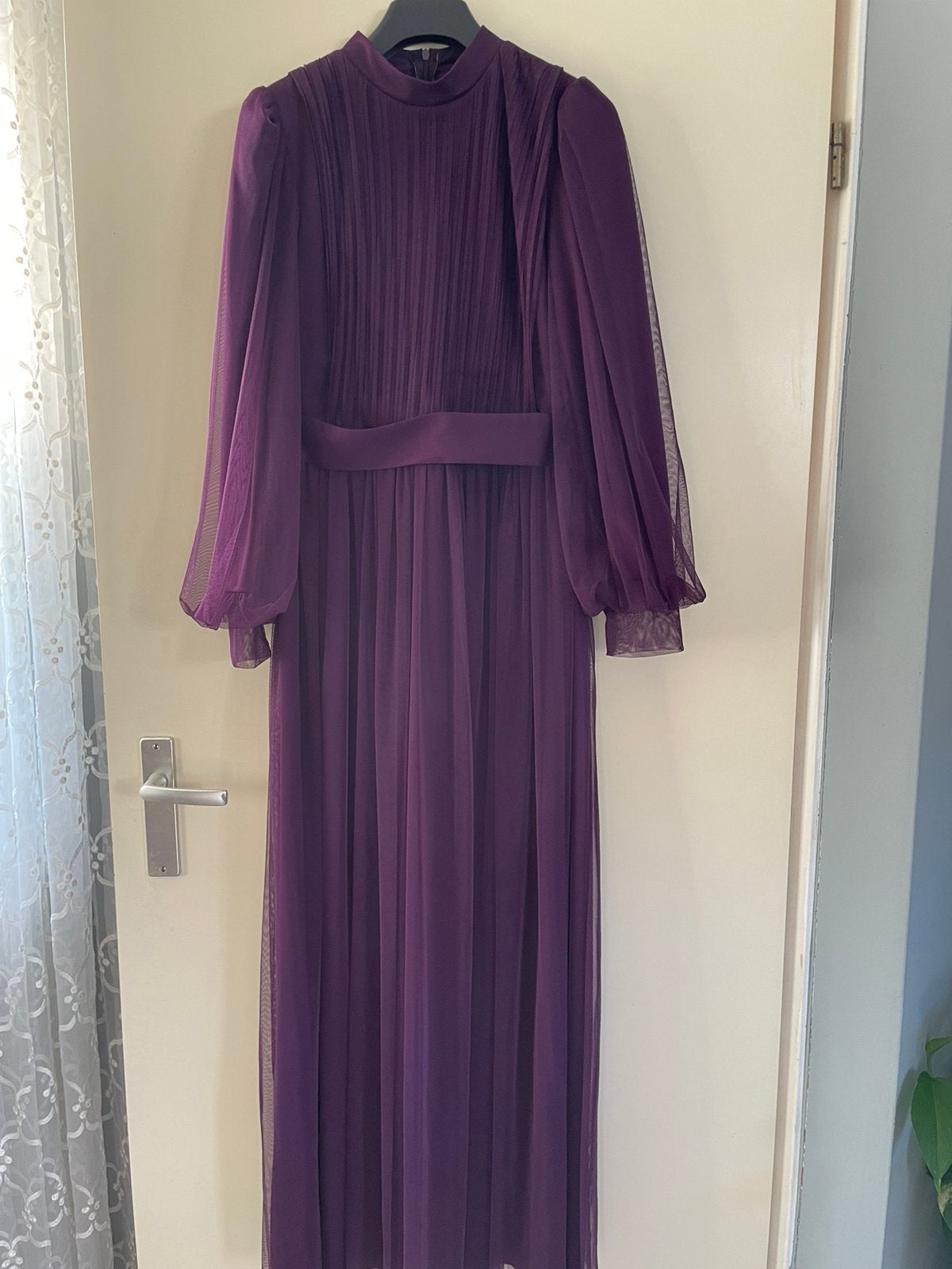 Laatste ‼️ mooie lange paarse galajurk te koop nieuw ‼️‼️, Kleding | Dames, Gelegenheidskleding, Nieuw, Galajurk, Maat 38/40 (M)
