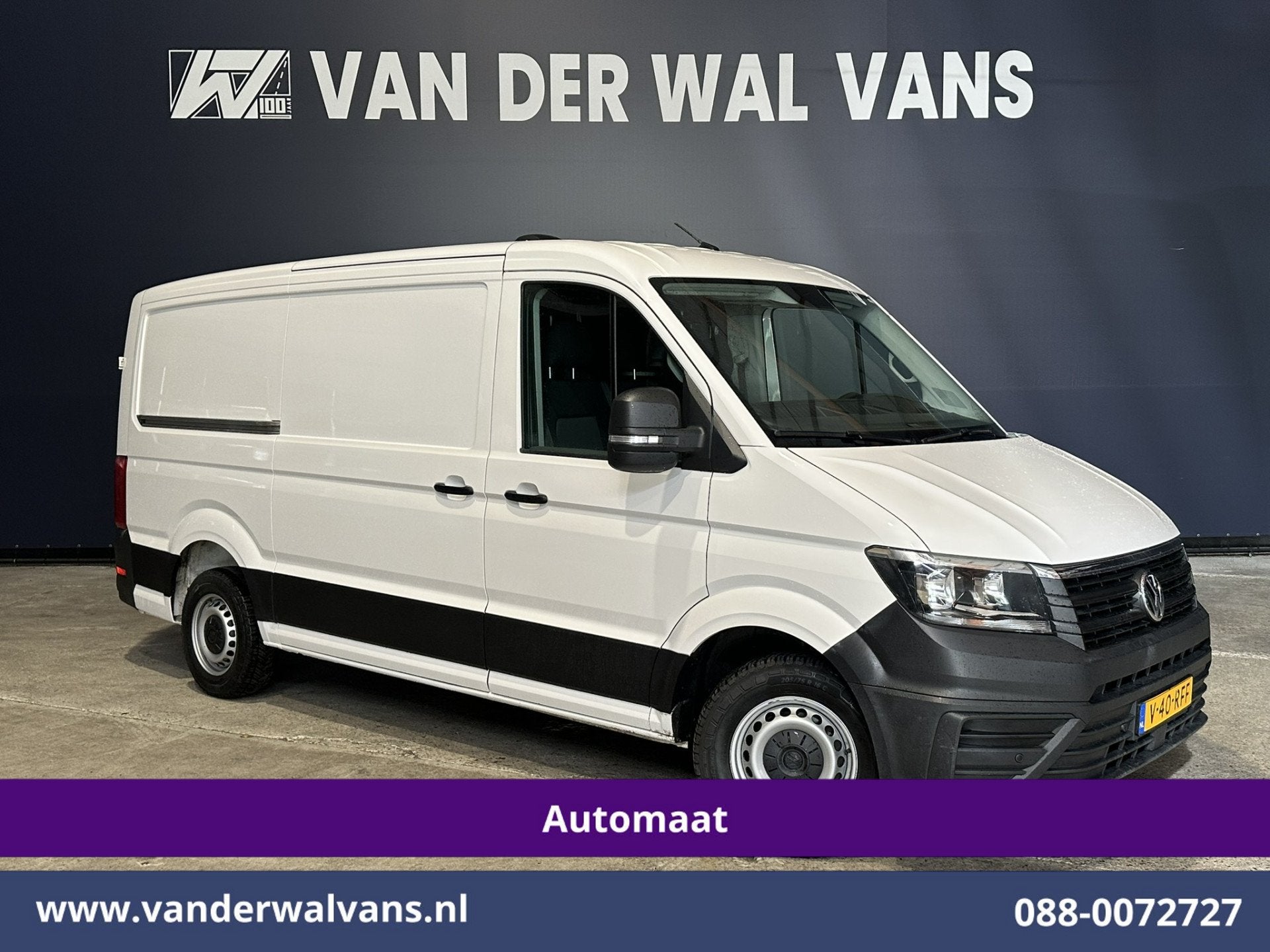 Volkswagen Crafter 2.0 TDI 141pk L3H2 L2H1 inrichting Euro6, Dealer onderhouden, Stof, Gebruikt, 4 cilinders