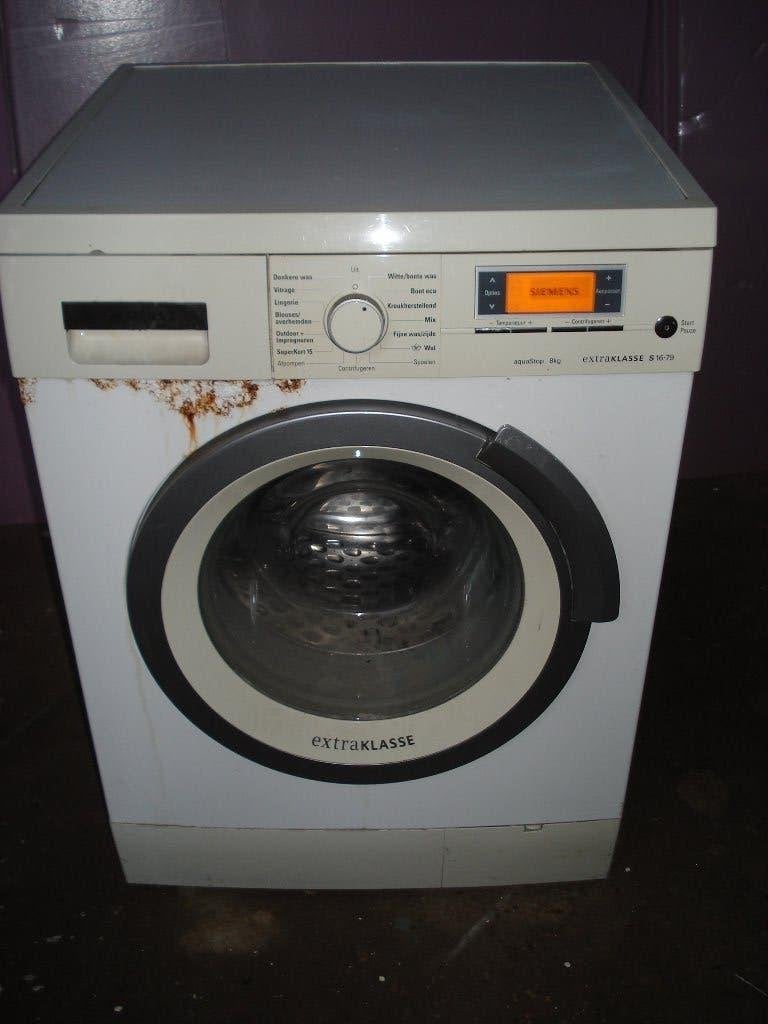 Wasmachine Siemens S16-79, Ophalen, Gebruikt, Voorlader, 85 tot 90 cm
