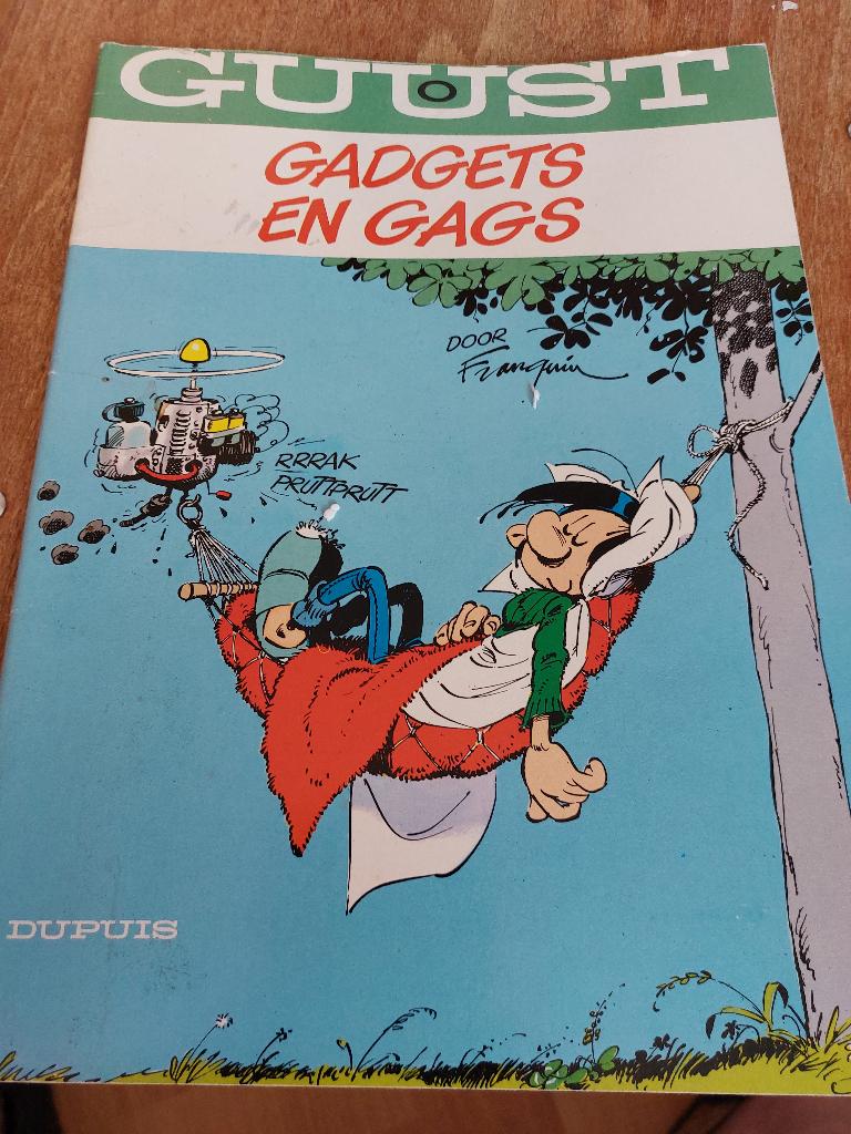 Guust, gadgets en gags, Boeken, Eén stripboek, Ophalen of Verzenden
