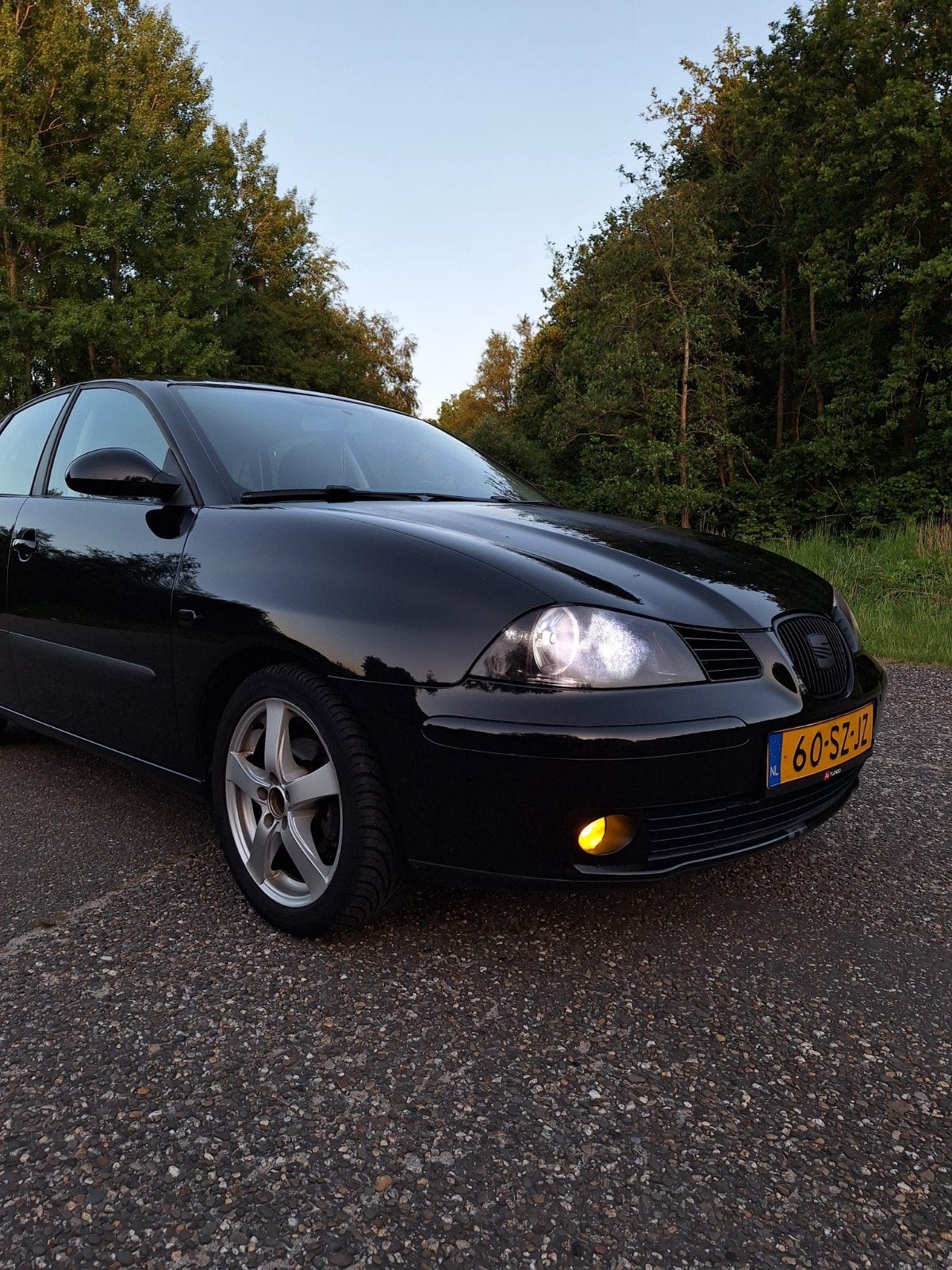 Seat Ibiza 1.4 16V 74KW 2006 Zwart/NIEUWE APK, Auto's, Seat, Voorwielaandrijving, 15 km/l, 40 €/maand, 4 cilinders
