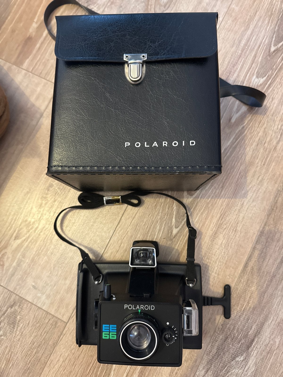 Polaroid EE66 Instant Camera met Tas en Handleiding, Ophalen of Verzenden, Gebruikt, Polaroid
