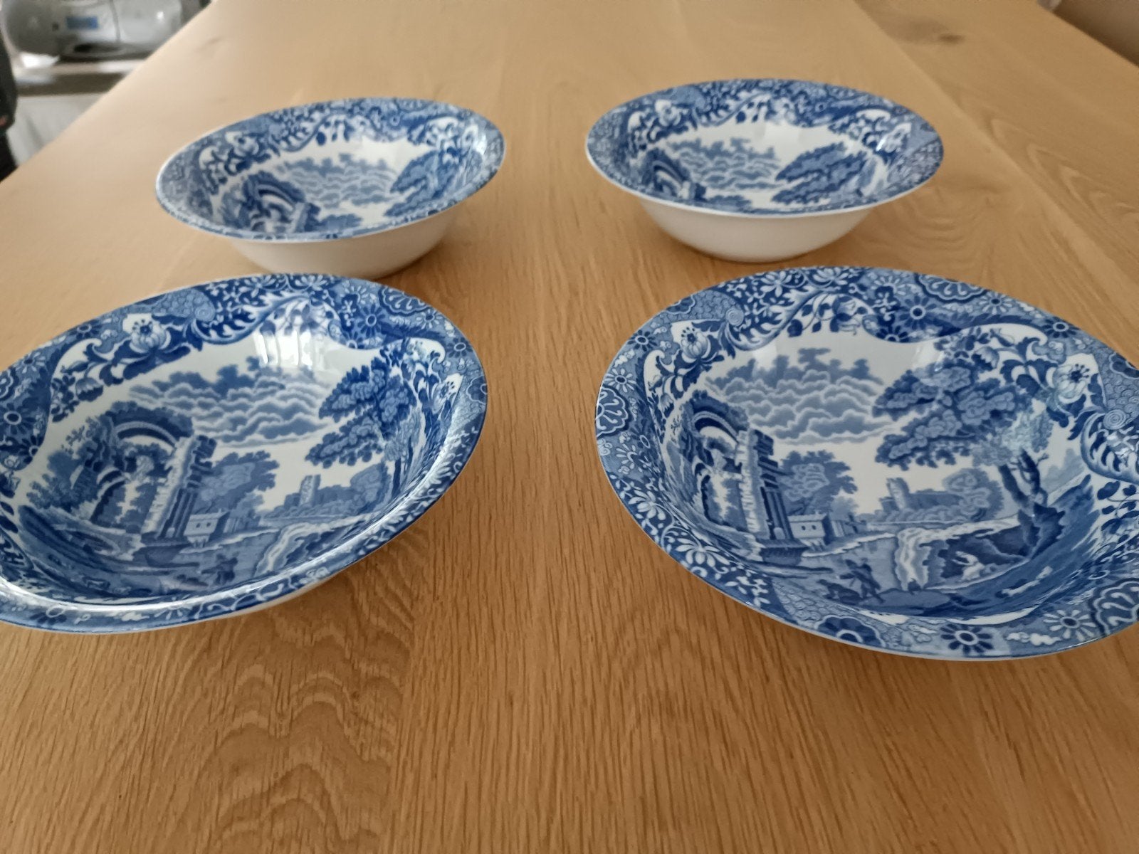 Copeland SPODE Blue Italian Antieke Schalen, Ophalen of Verzenden