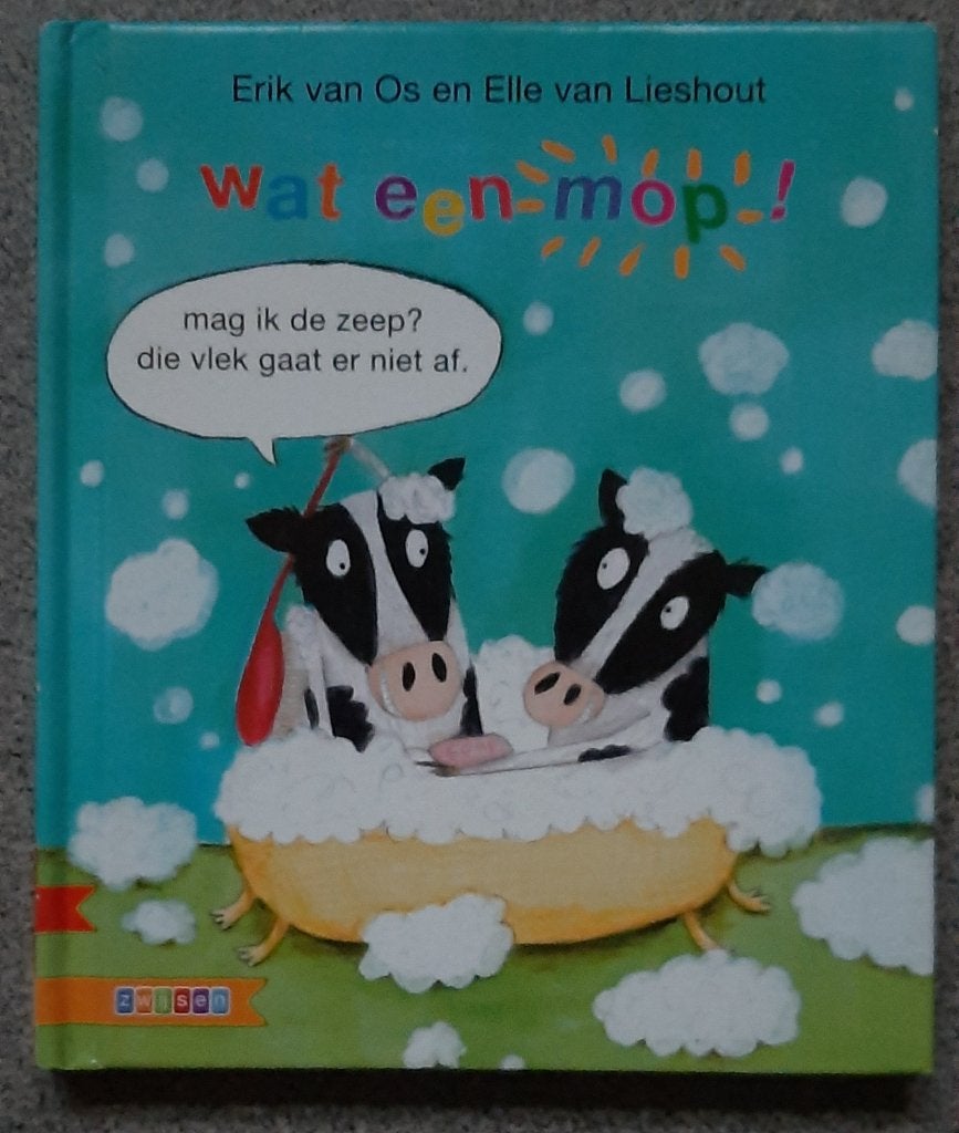 Wat een mop (AVI 3), Boeken, Ophalen of Verzenden, Zo goed als nieuw, Erik van Os; Elle van Lieshout, Fictie algemeen