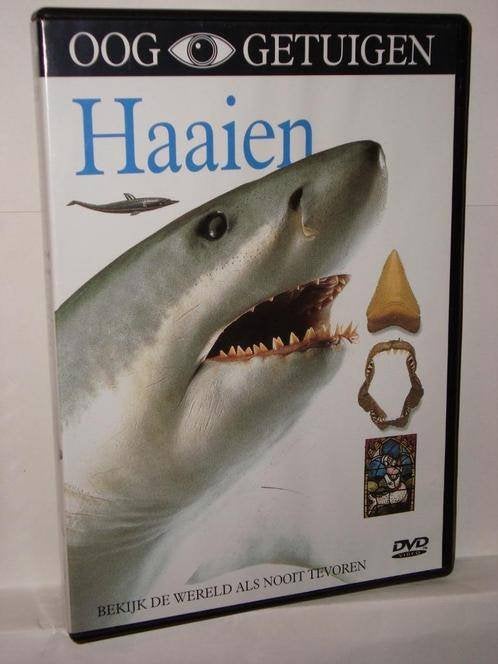 DVD - Haaien - Ooggetuigen - nieuwe dvd, krasvrij!, Cd's en Dvd's, Dvd's | Documentaire en Educatief, Engels, Nederlands, Ophalen of Verzenden