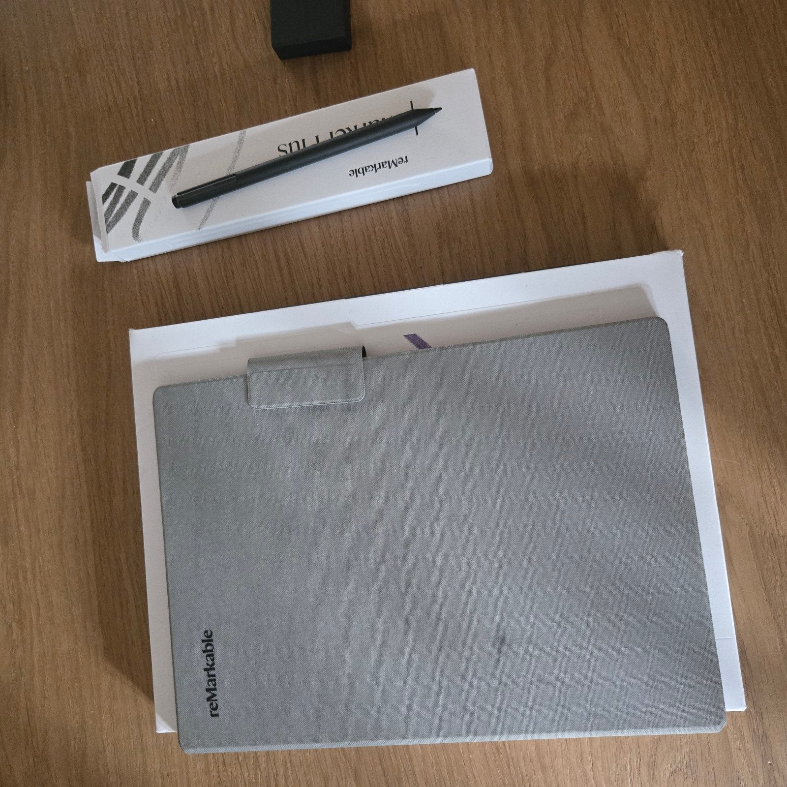 reMarkable Paper Pro with Marker Plus en Case, Ophalen of Verzenden, Zo goed als nieuw, ReMarkable