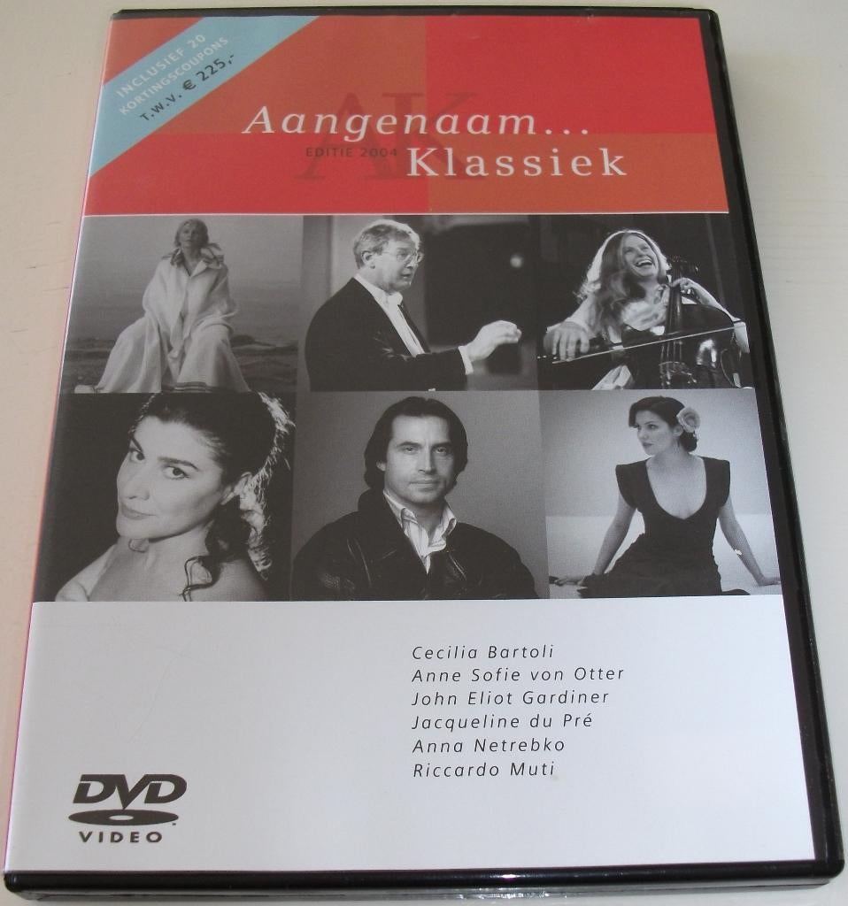 Dvd *** AANGENAAM...KLASSIEK *** Editie 2004, Alle leeftijden, Ophalen of Verzenden, Zo goed als nieuw, Muziek en Concerten