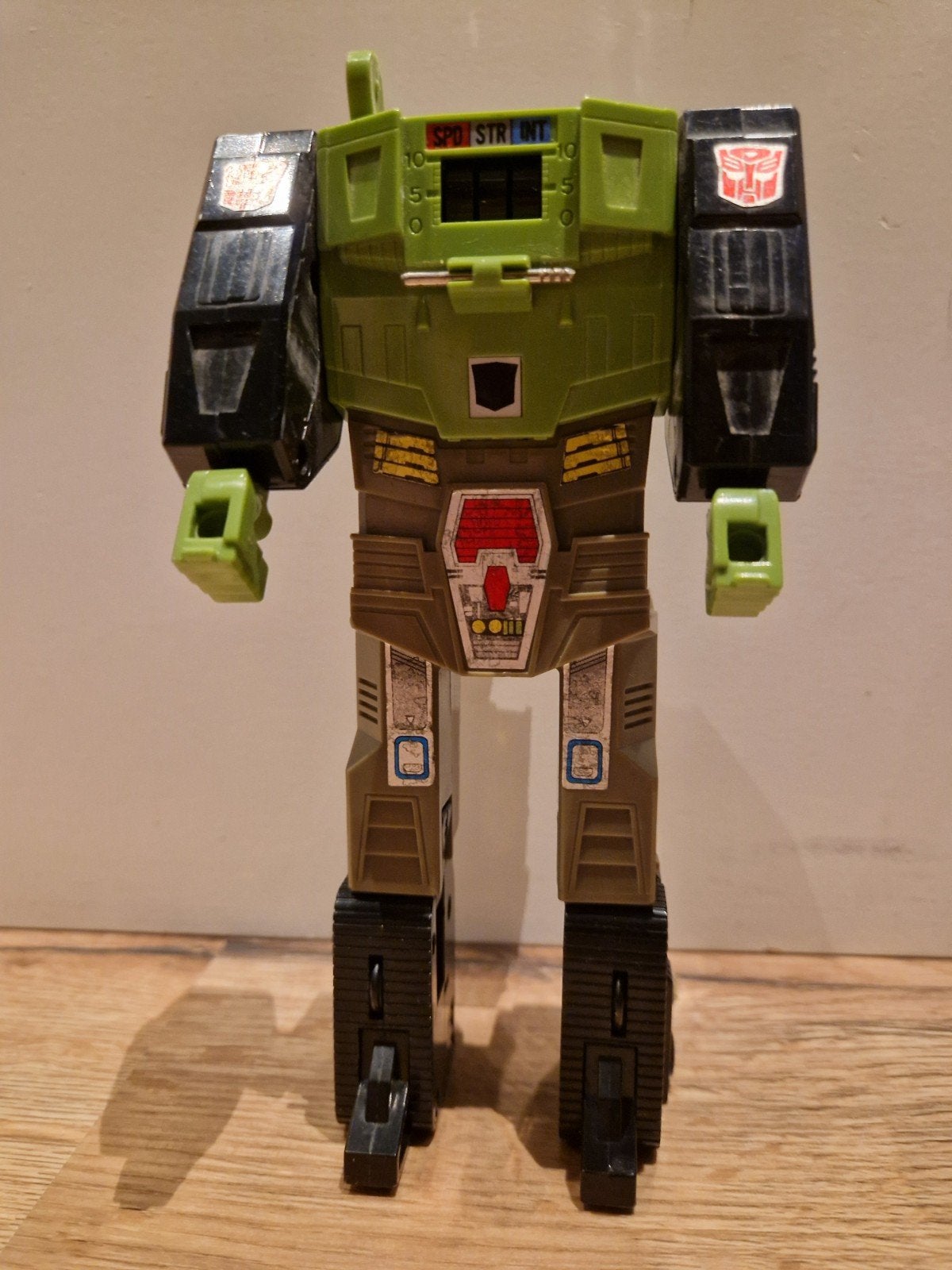 Transformers g1 Hardhead geen accessoires, Verzamelen, G1, Ophalen of Verzenden, Gebruikt, Autobots