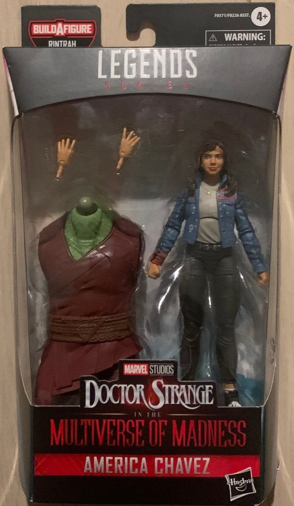 Marvel Legends Series - America Chavez [Rintrah BAF] 2022, Ophalen of Verzenden, Nieuw