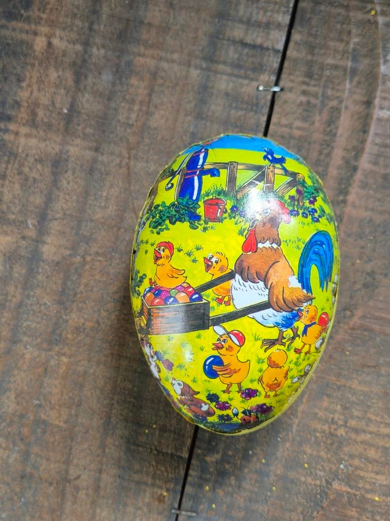 Oude candy container paasei, Antiek en Kunst, Ophalen of Verzenden