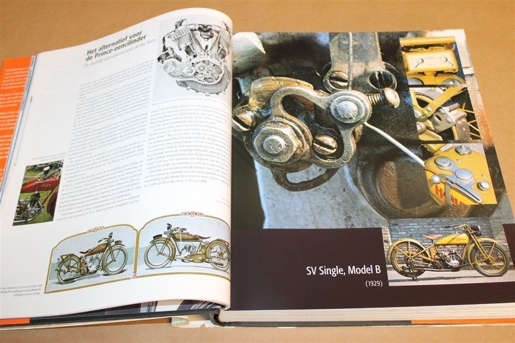 Harley-Davidson — Geschiedenis & Legende Dik Boek 680 p., Ophalen of Verzenden, Gelezen