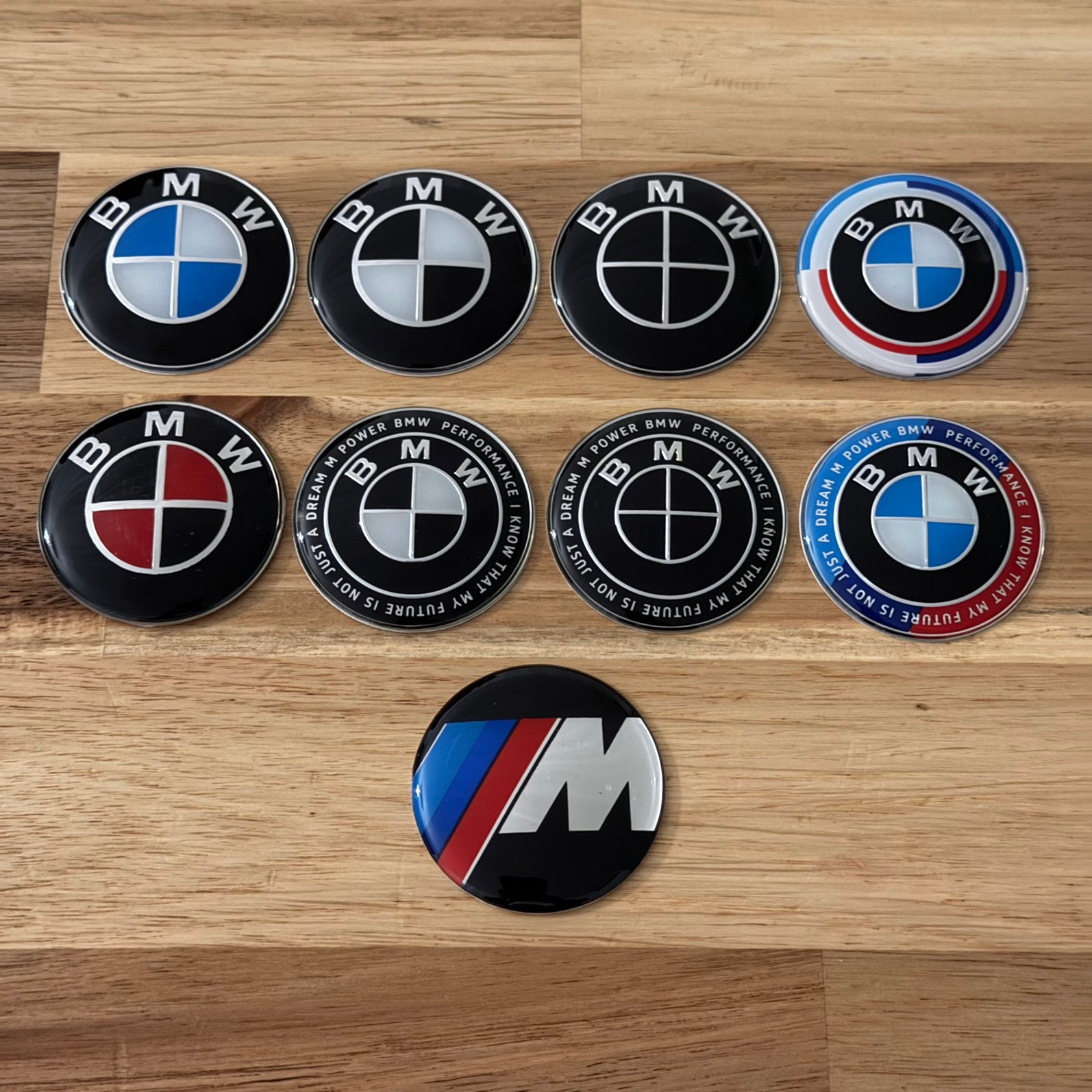 Bmw Stuurwiel Embleem. 45mm. 9 soorten. Nieuw!, Auto diversen, Autostickers, Ophalen of Verzenden